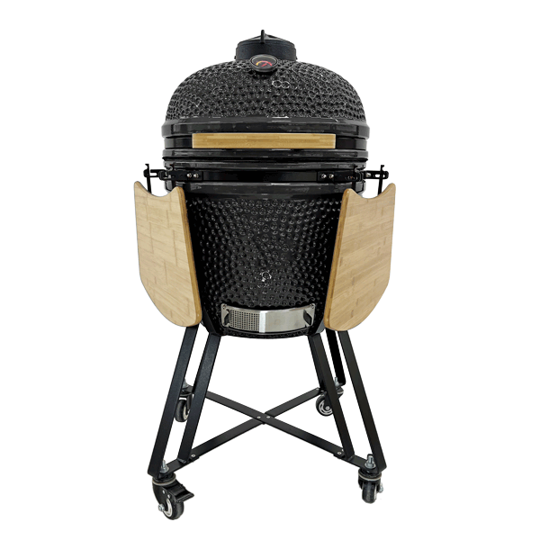 Large size 21 inch ceramic Kamado BBQ Grill factory supplier, egg kamado grill manufacturer (1)