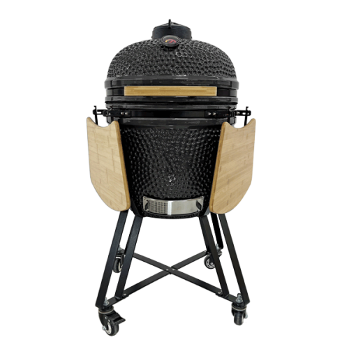 Large size 21 inch ceramic Kamado BBQ Grill factory supplier, egg kamado grill manufacturer (1)